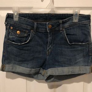 Size 8 regular waisted H&M Denim Shorts